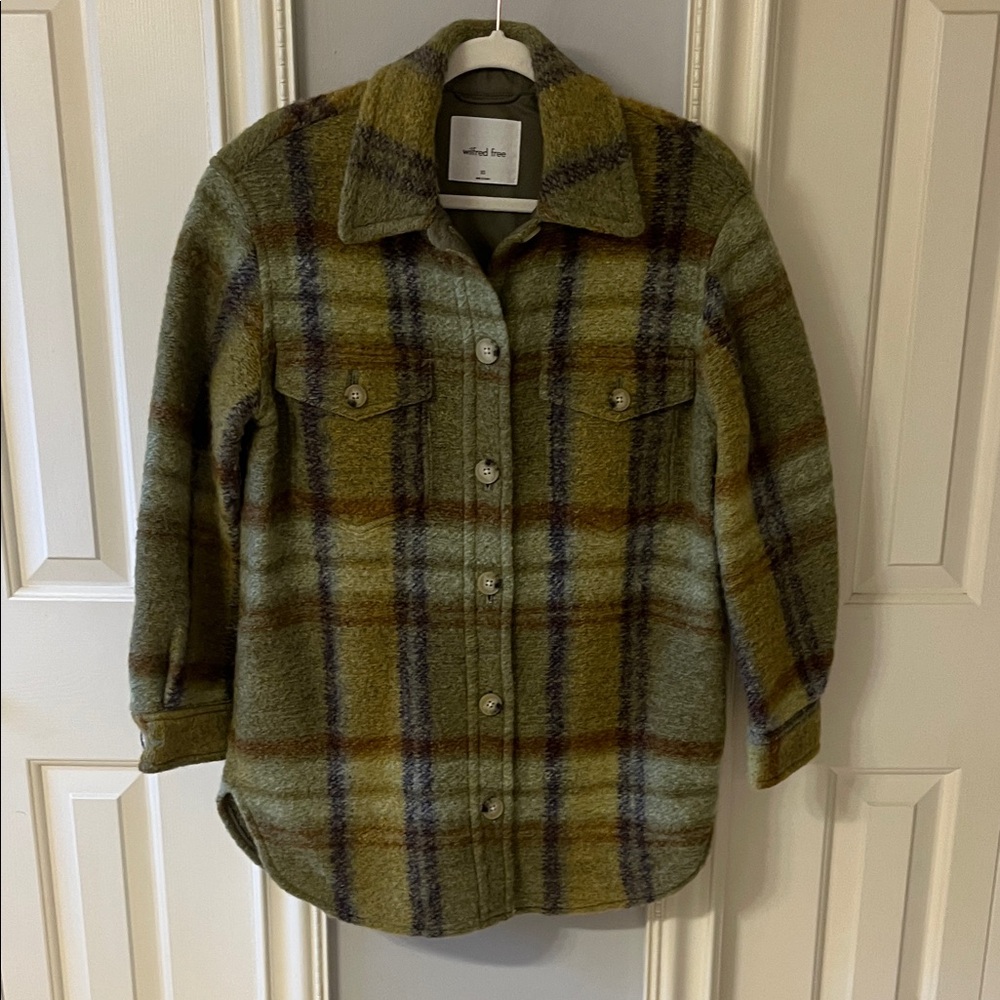 ARITZIA WILFRED FREE WOOL BLEND GANNA JACKET SIZE XS - Picture 3 of 8